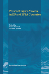 E-book, Personal Injury Awards in EU and EFTA Countries, Kluwer Law International
