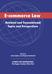 E-book, E-Commerce Law, Wolters Kluwer