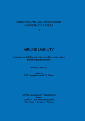 E-book, European Air Law Association : Arline Liability, Wolters Kluwer