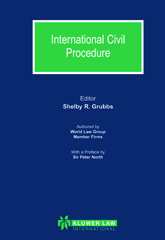 E-book, International Civil Procedure, Firms, World Law Group Member, Kluwer Law International