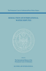 E-book, Resolution of International Water Disputes, Kluwer Law International