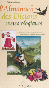 E-book, Almanach des dictons météorologiques, Larousse (réédition numérique FeniXX)