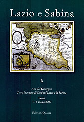 E-book, Lazio e Sabina : 6, Edizioni Quasar