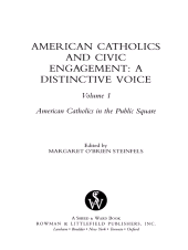 E-book, American Catholics and Civic Engagement : A Distinctive Voice, Sheed & Ward
