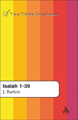 E-book, Isaiah 1-39, T&T Clark