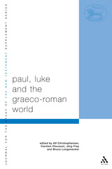 E-book, Paul, Luke and the Graeco-Roman World, T&T Clark
