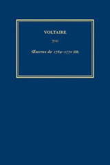 eBook, Œuvres complètes de Voltaire (Complete Works of Voltaire) 71C : Oeuvres de 1769-1770 (III), Voltaire Foundation