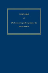 eBook, Œuvres complètes de Voltaire (Complete Works of Voltaire) 36 : Dictionnaire philosophique (II): David-Vertu, Voltaire Foundation