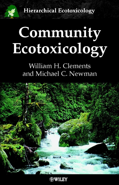 E-book, Community Ecotoxicology, John Wiley & Sons