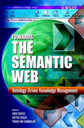 E-book, Towards the Semantic Web : Ontology-driven Knowledge Management, John Wiley & Sons