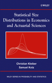 E-book, Statistical Size Distributions in Economics and Actuarial Sciences, John Wiley & Sons