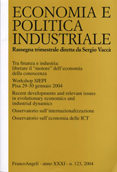 Artikel, L'internazionalizzazione attiva dei distretti italiani, 
