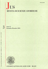 Artículo, Sommario generale delle annate 2003 e 2004, Vita e Pensiero