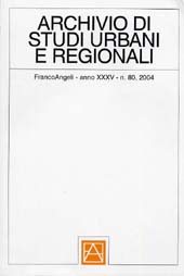 Articolo, Tra sviluppo locale e processi di identità: le strettorie del piano nella città diffusa, Franco Angeli