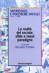 Fascicolo, Sociologia e politiche sociali. Fascicolo 3, 2004, Franco Angeli