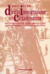 Fascículo, Diritto, immigrazione e cittadinanza. Fascicolo 2, 2004, Franco Angeli