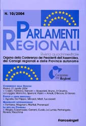Issue, Parlamenti regionali. GEN./APR., 2004, Franco Angeli