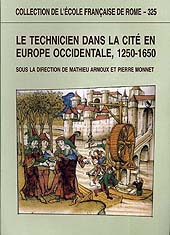 eBook, Le technicien dans la cité en Europe occidentale, 1250-1650, École française de Rome