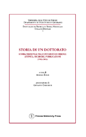 E-book, Storia di un dottorato : storia medievale nell'Università di Firenze ..., Firenze University Press