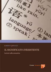 E-book, Il significato inesistente : lezioni sulla semantica, Firenze University Press