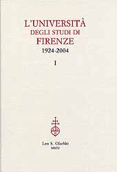 Chapter, Economia e commercio a Firenze nel '900, L.S. Olschki