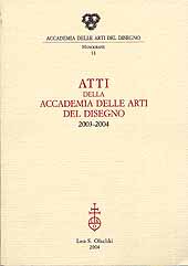 E-book, Atti della Accademia delle arti del disegno 2003-2004, L.S. Olschki