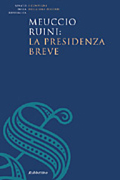 E-book, Meuccio Ruini: la presidenza breve : 26 maggio 2003, Roma, Sala Zuccari, Rubbettino