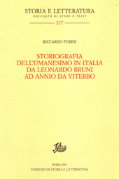 E-book, Storiografia dell'umanesimo in Italia da Leonardo Bruni ad Annio da Viterbo, Fubini, Riccardo, 1934-, Edizioni di storia e letteratura