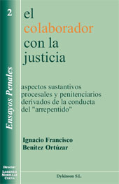 Chapter, Aspectos procesales y penitenciarios del colaborador con la justicia, Dykinson