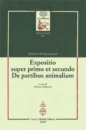 E-book, Expositio super primo et secundo De partibus animalium, Pomponazzi, Pietro, 1462-1525, L.S. Olschki