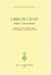 E-book, Liber de causis : índice y concordancia, L.S. Olschki