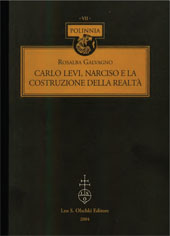 E-book, Carlo Levi, Narciso e la costruzione della realtà, L.S. Olschki