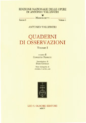E-book, Quaderni di osservazioni : volume I, Vallisnieri, Antonio, L.S. Olschki