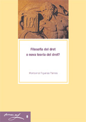 eBook, Filosofia del dret o nova teoria del dret?, Edicions de la Universitat de Lleida