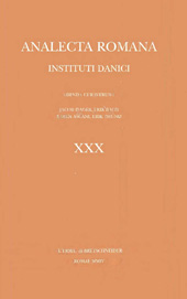Artículo, Renaissance Rituals in a Florentine Lay Confraternity : compagnia dell'arcangelo Raffaello, "L'Erma" di Bretschneider