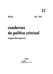 Fascicule, Cuadernos de Política Criminal : 101, II, 2010, Dykinson