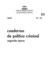 Article, Algunas notas sobre los delitos contra la seguridad del tráfico tras la reforma del Código penal por LO 15/2003, de 25 de noviembre, Dykinson