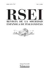 Artículo, Una discesa nel Mondo sommerso, Ediciones Universidad de Salamanca