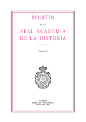 Fascicolo, Boletín de la Real Academia de la Historia : CCI, I, 2004, Real Academia de la Historia