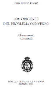 E-book, Los orígenes del problema converso, Ruano, Eloy Benito, Real Academia de la Historia
