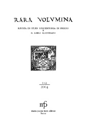 Fascículo, Rara volumina : rivista di studi sull'editoria di pregio e il libro illustrato : 1/2, 2004, M. Pacini Fazzi