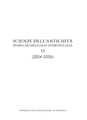 Heft, Scienze dell'Antichità : 12, 2004/2005, Edizioni Quasar