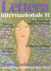 Articolo, Culture universalistiche e culture identitarie, Lettera Internazionale