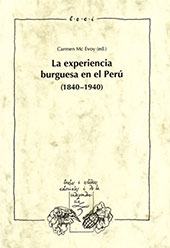 E-book, La experiencia burguesa en el Perú : (1840-1940), Iberoamericana  ; Vervuert