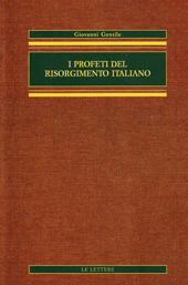 E-book, I profeti del Risorgimento italiano, Gentile, Giovanni, Le Lettere