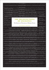 eBook, The Recollections of Encolpius : The Satyrica of Petronius as Milesian Fiction, Barkhuis