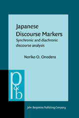 E-book, Japanese Discourse Markers, Onodera, Noriko O., John Benjamins Publishing Company