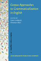 E-book, Corpus Approaches to Grammaticalization in English, John Benjamins Publishing Company