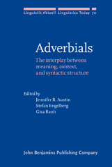 E-book, Adverbials, John Benjamins Publishing Company