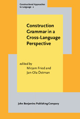 E-book, Construction Grammar in a Cross-Language Perspective, John Benjamins Publishing Company